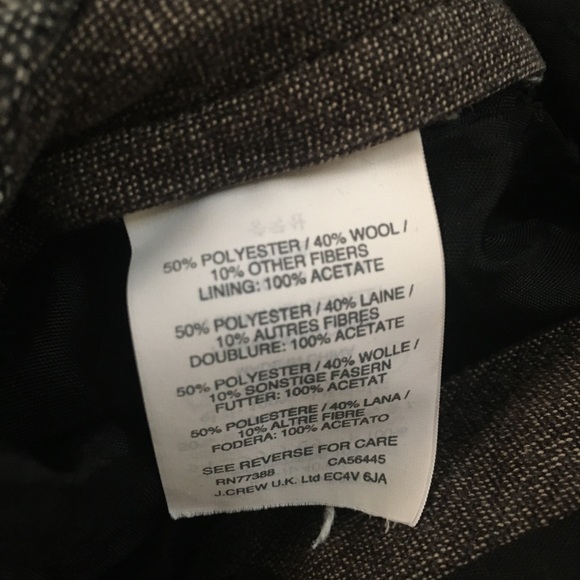 JCrew Bowery Wool Pants - Picture 6 of 6